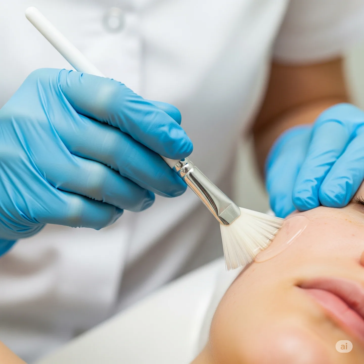 Peeling chimico per eliminare le macchie da acne, uno dei trattamenti professionali disponibili ad Asti.