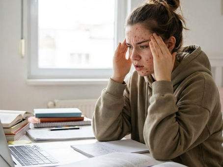 Brufoli da stress: Come riconoscerli e perché appaiono proprio "quel" giorno